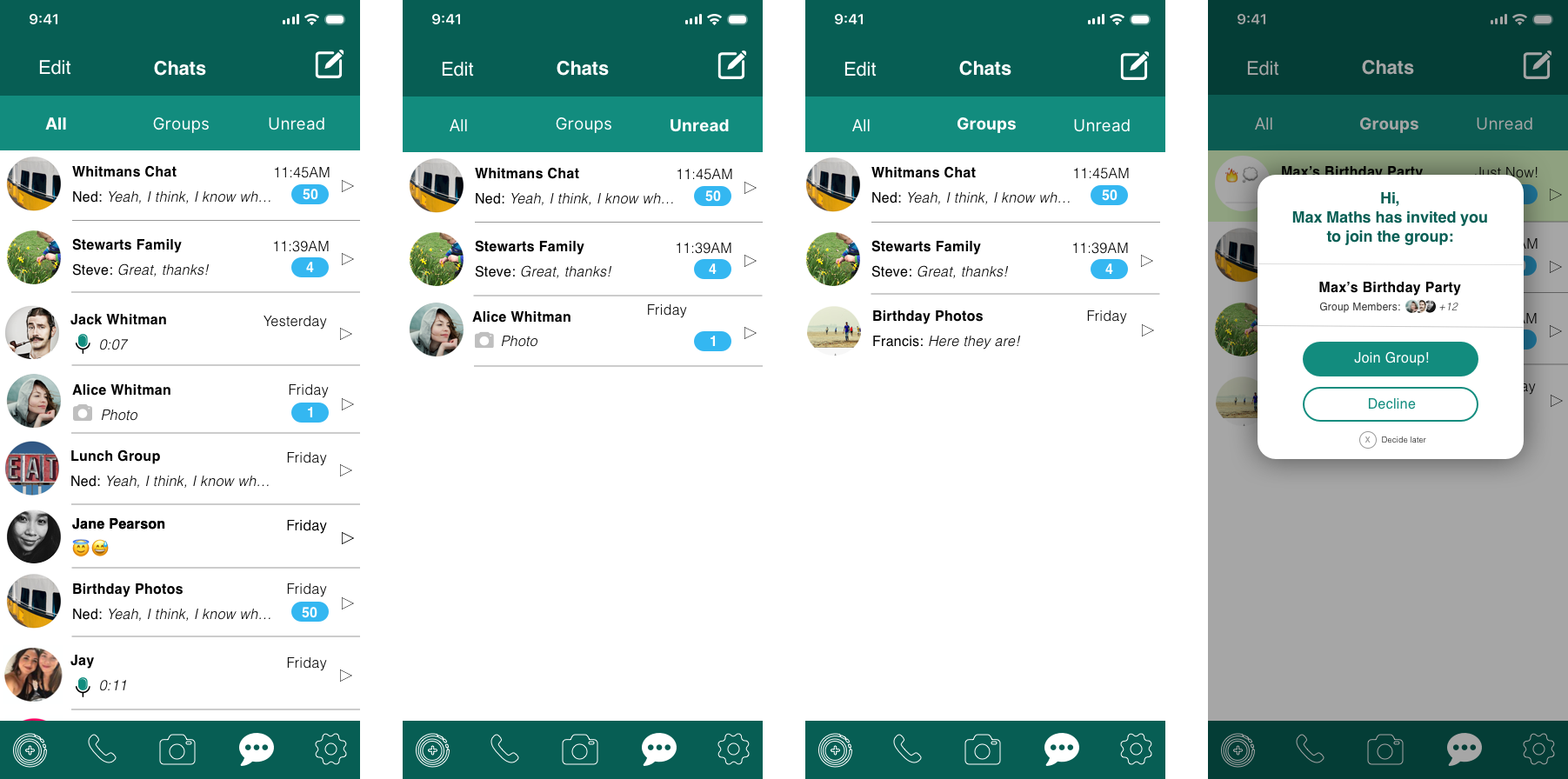 UI/UX Makeover: WhatsApp - New Features For Improved Interface ...